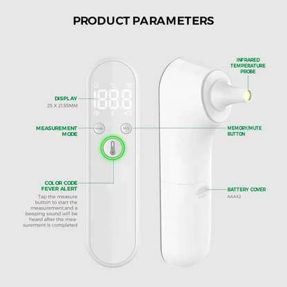 Digital Thermometer Daily Body Temperature Monitor